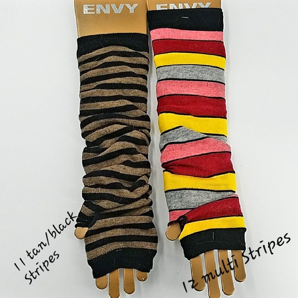 NWT Envy Knit Arm Warmers Colors/Designs One size - Picture 7 of 8
